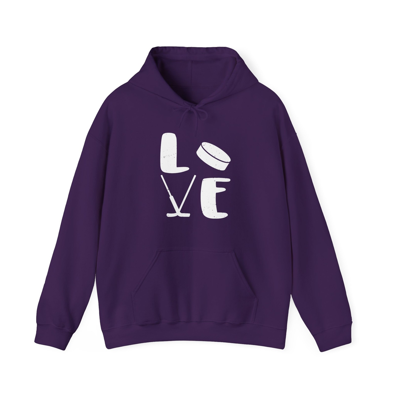Ice Hockey Hoodie, Love Hockey Ice Hockey Sports Lovers Women Men Hoodie