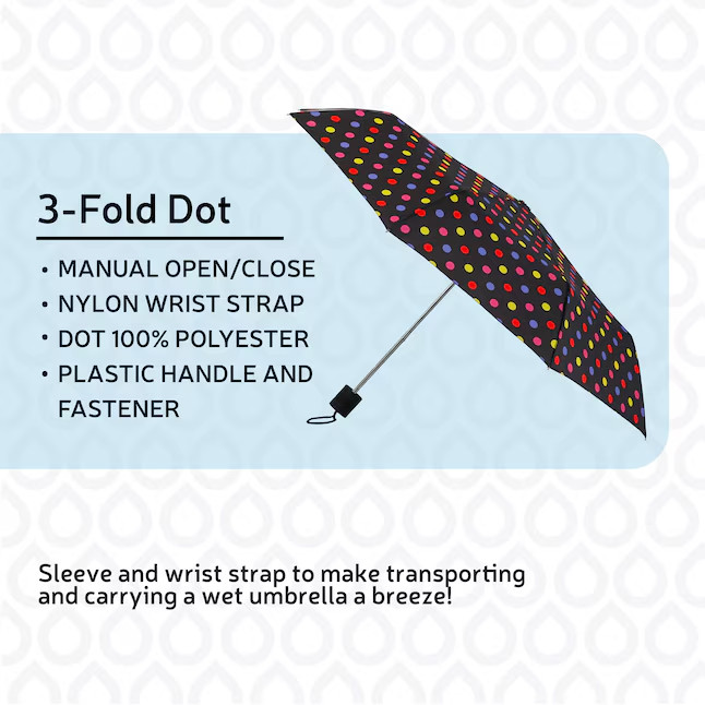 rainbrella 42-in Compact umbrella Umbrella
