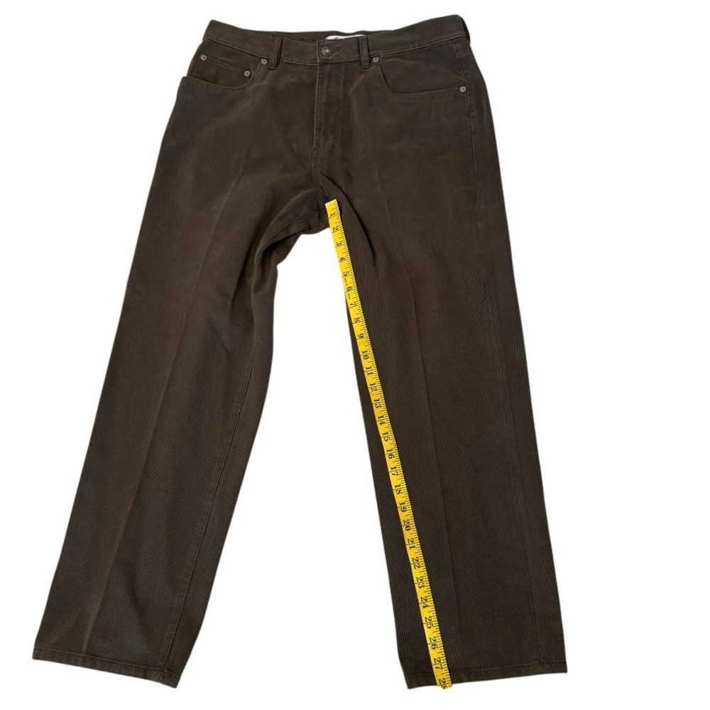 Indigo Palms Tommy BahamaClassic Fit Brown Cordoroy Pants 36X30(hemmed to 28)
