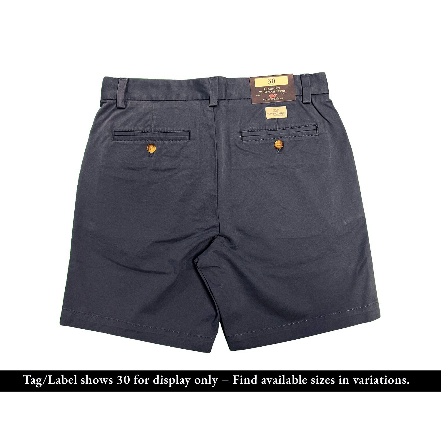 Vineyard Vines Men’s Short 9inch Stretch Breaker Solid Shorts (S01)