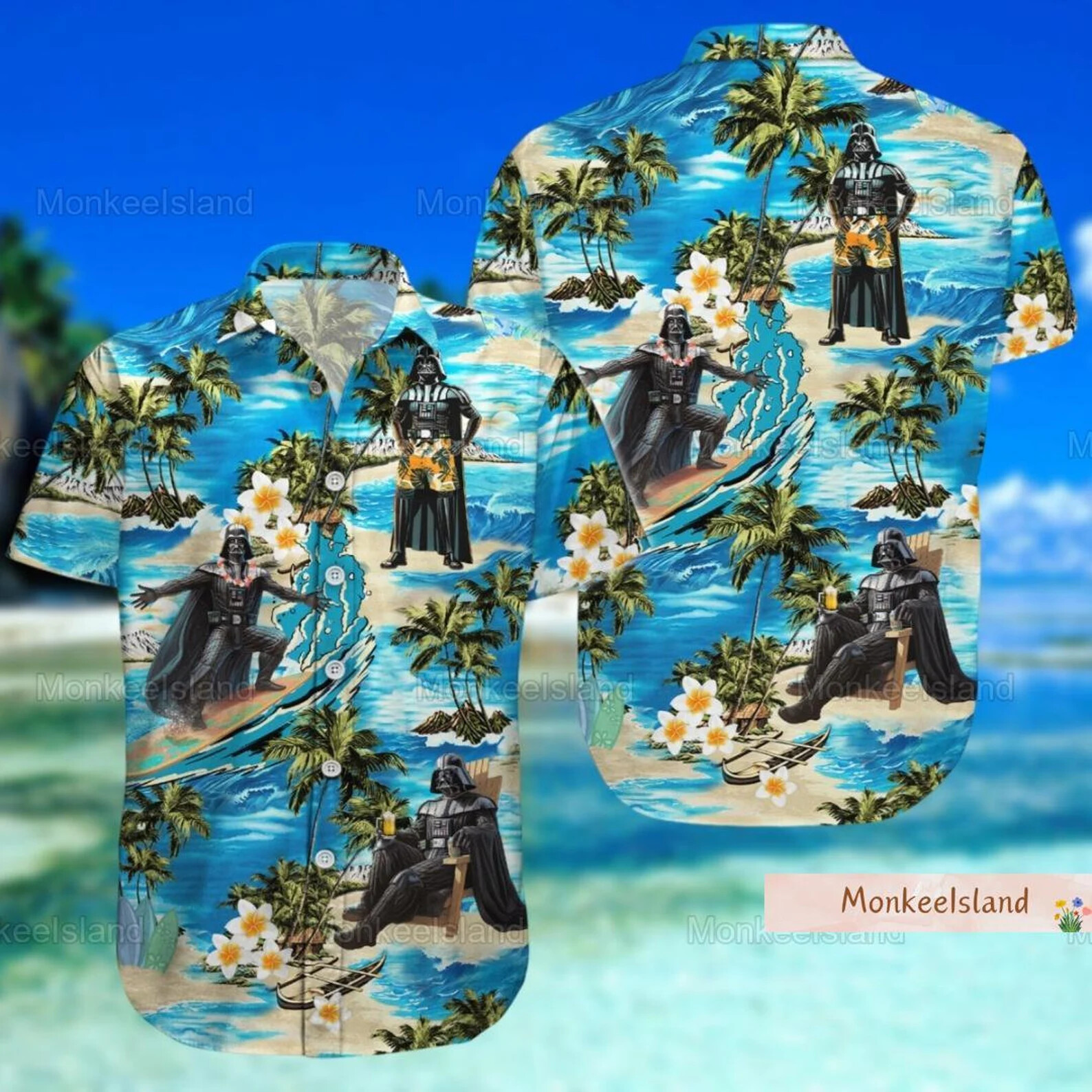 Darth Vader 3D HAWAII SHIRT Mother Day Gift All Over Print Best Price Us Size