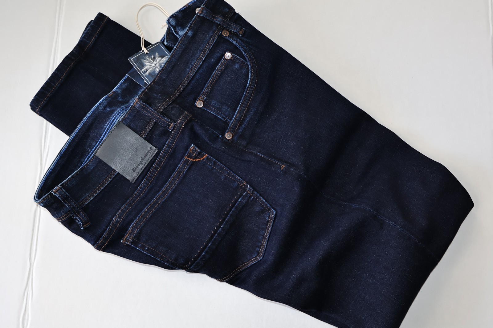 Tommy Bahama Indigo Palms Jeans Dark Indigo Wash ST124495 New 32×32 32 Waist