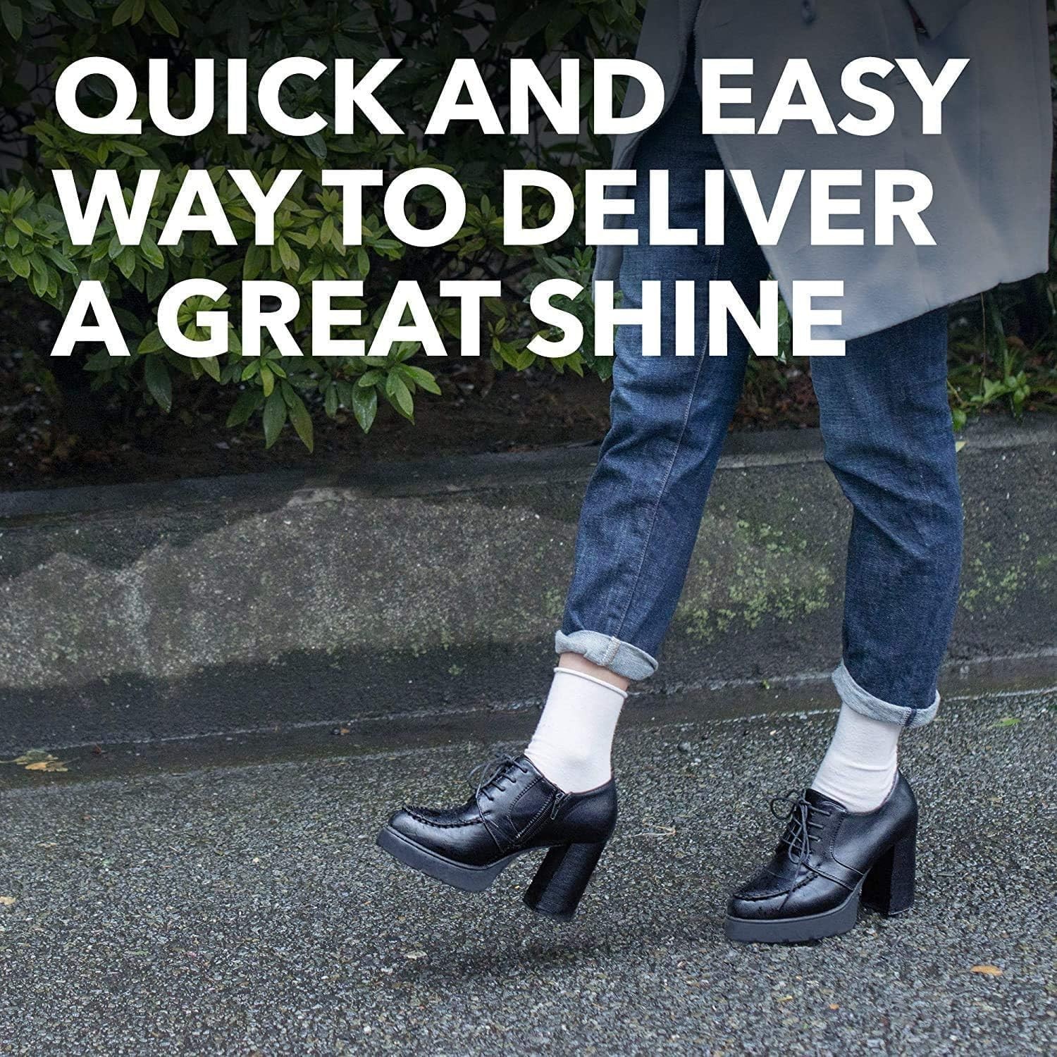 Versatile Express Shoe Polish Sponge – Quick Shine for Leather Shoes & Furniture
