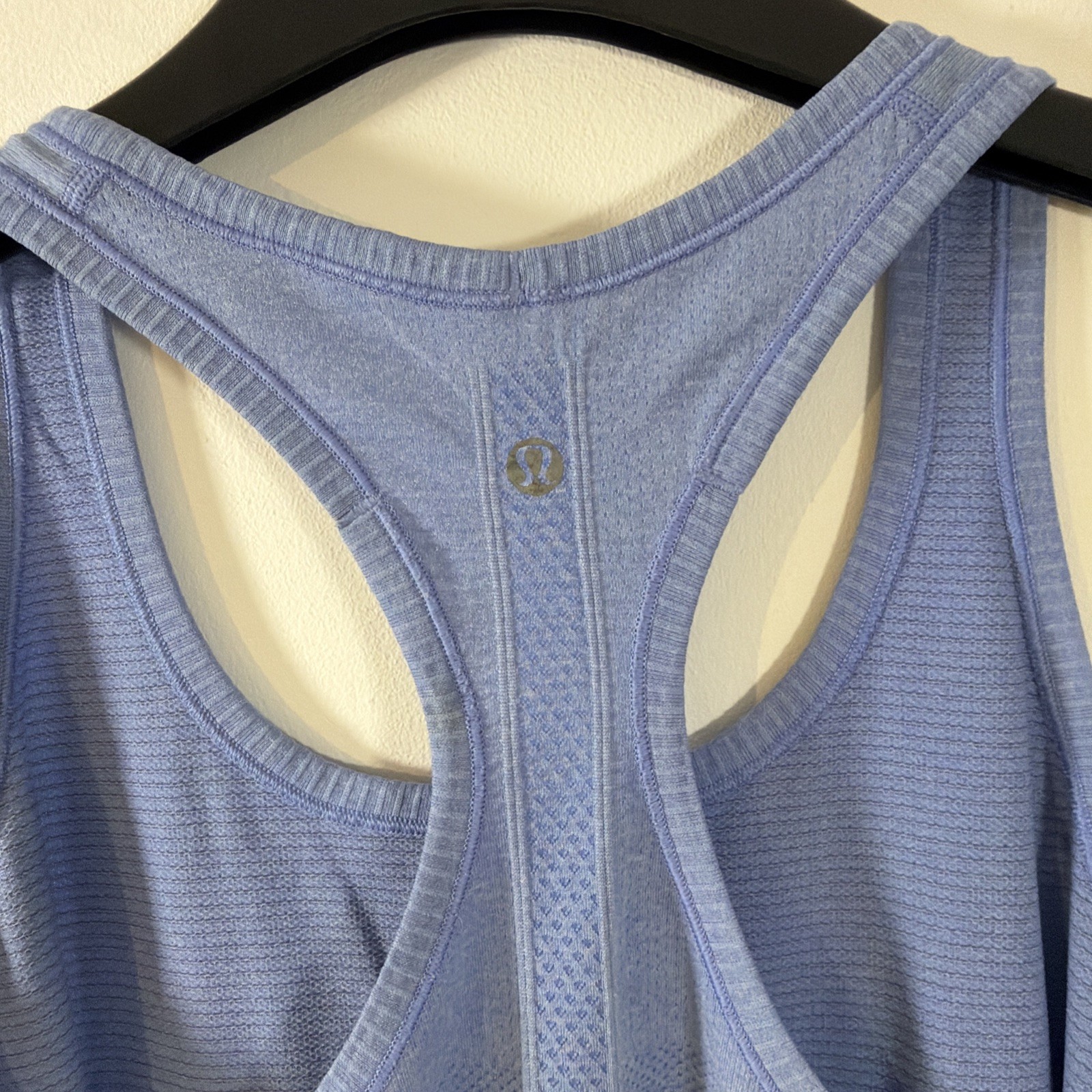 Lululemon Swiftly Tech 2.0 Racerback Tank Top Women 12 Blue Athletic Running