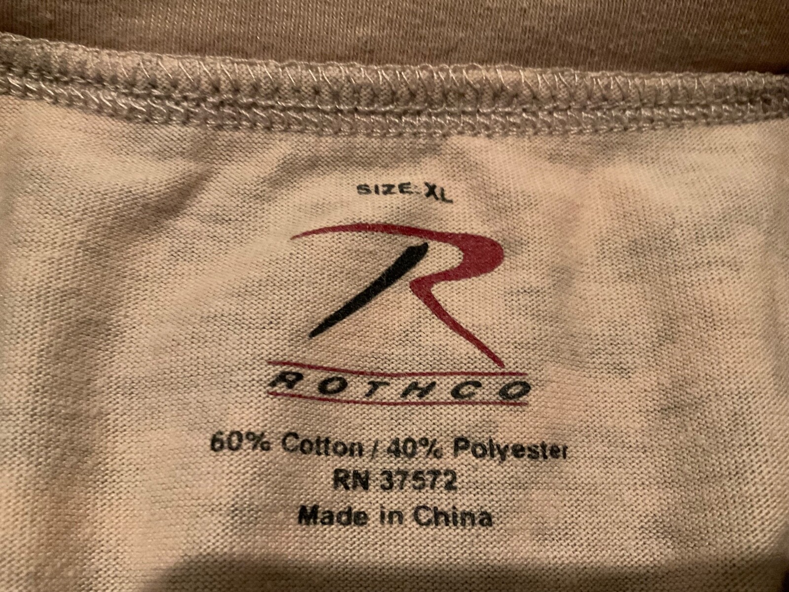 ROTHCO DIGI CAMO RINGER CREW TACTICAL T-SHIRT ( MENS XL ) AS IS PREOWNED