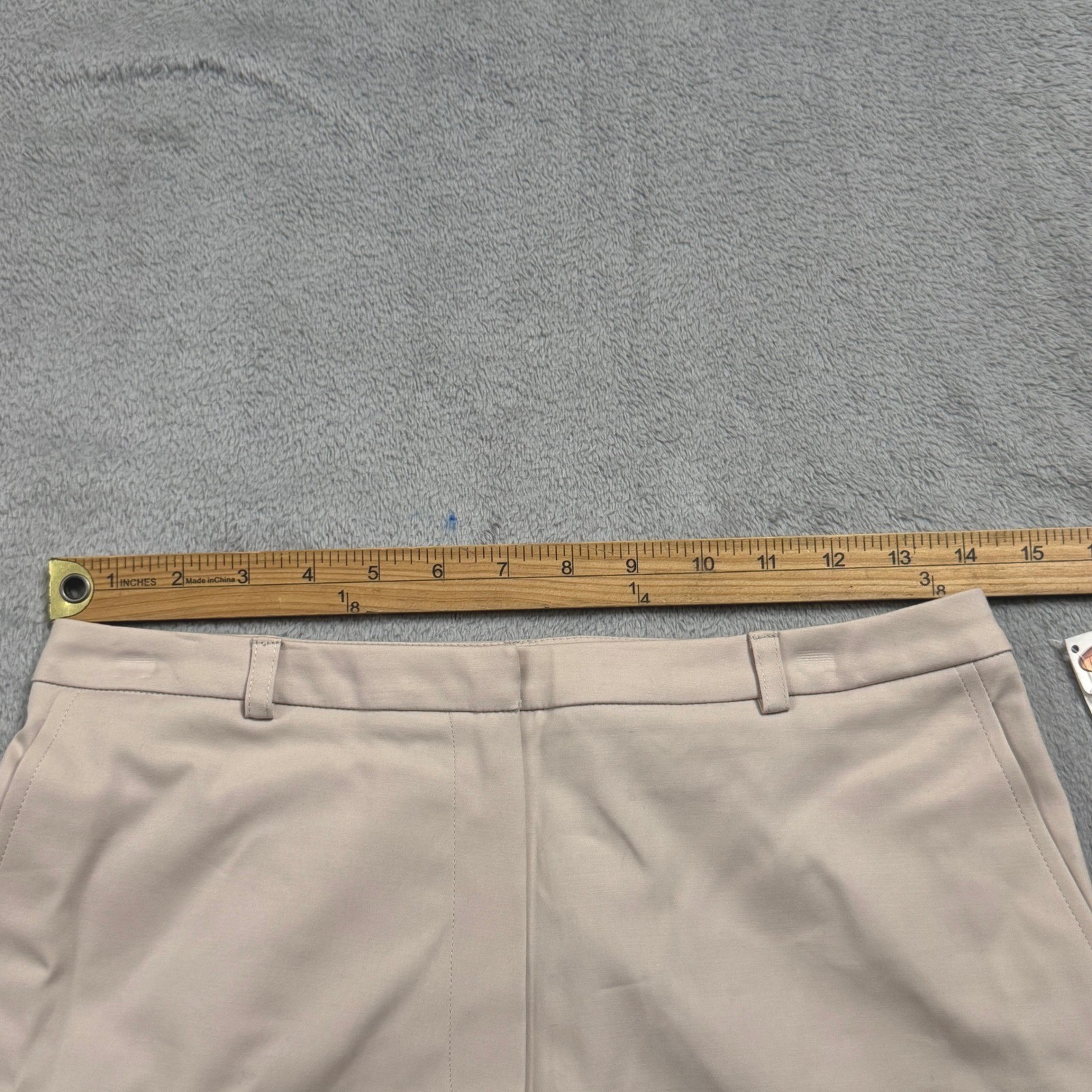 NWT Talbots Women’s Beige Stretch Pants Size 4 (W28in.xL31In.) Dress Career