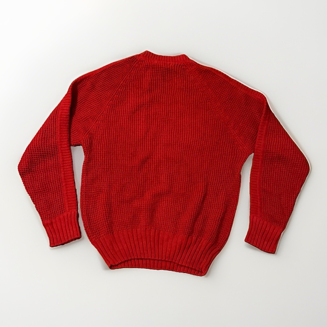 Vintage Gap Sweater 90s Mens Medium Red Sweatshirt