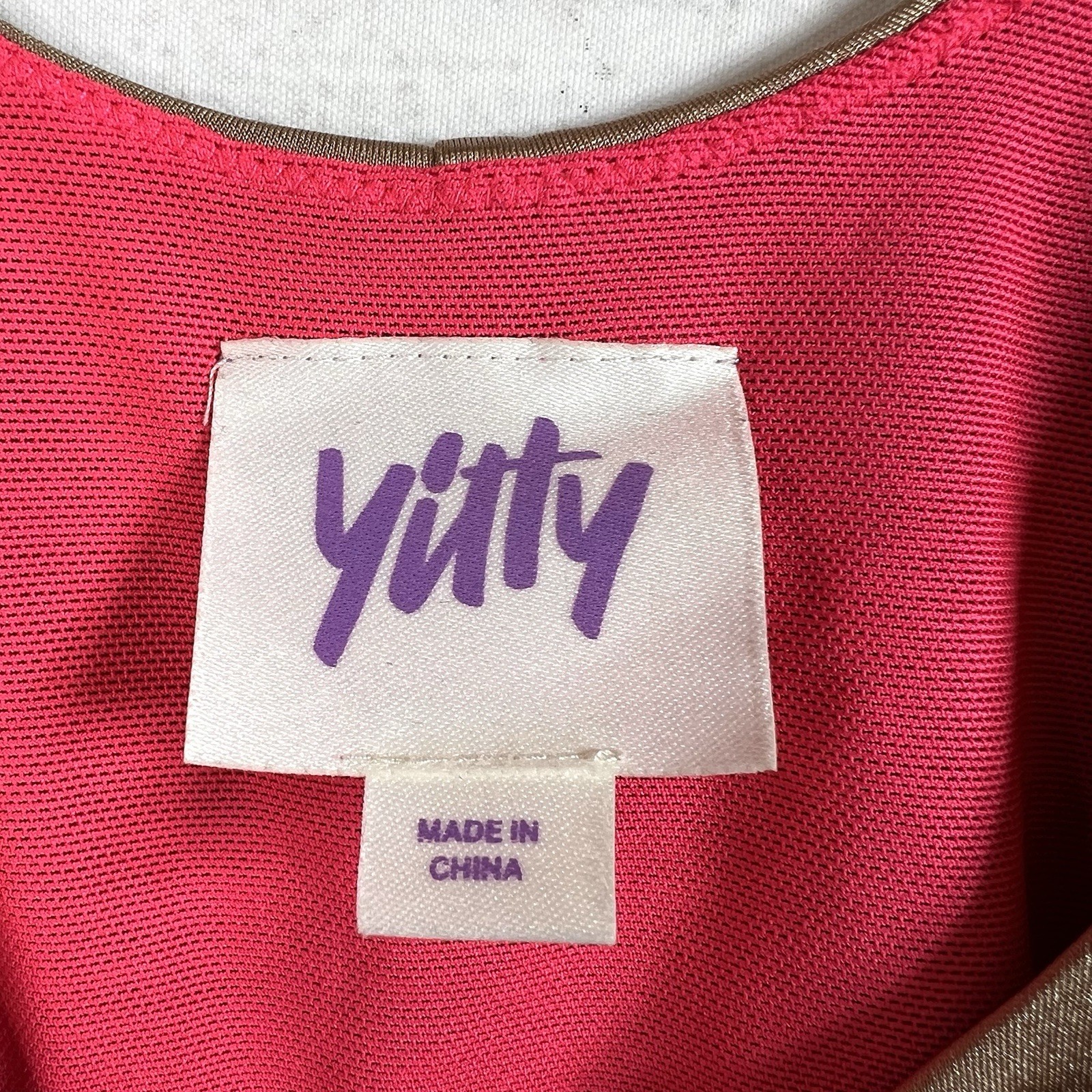 Yitty Headliner Shaping Open Bust Thong Bodysuit Size Large Brown Sugar