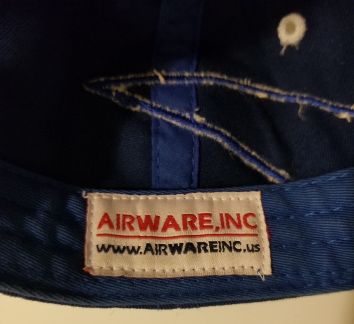 Blue Angels F/A-18 Hornet Airware,Inc. Cap 7.5 wide Monogram