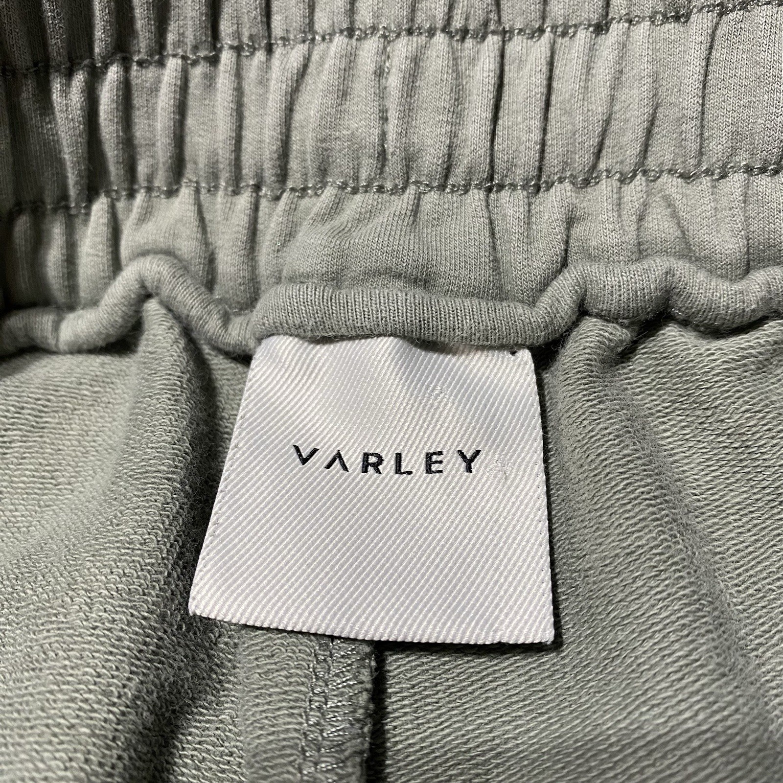 Varley Nevada Jogger Sweatpants Women S Green Athleisure Stretch Cotton Drawcord
