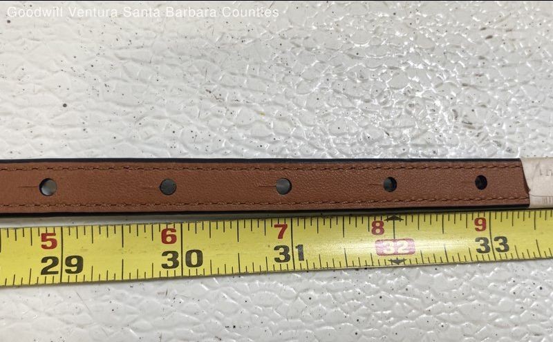 Tory Burch Reversible Logo Belt in Black & Classic Tan-Waist-26-30″-Sz S
