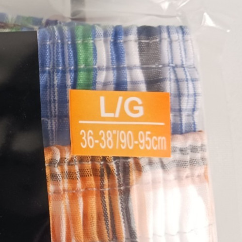 3 – pack Men’s Plaid Shorts Assorted Cotton Boxers Trunks Underwear