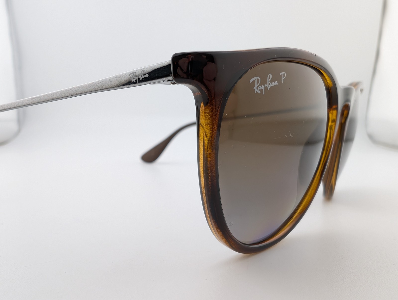 Ray-Ban Sunglasses, Polarized Lenses, Erika RB 4171 710/T5, 54-18-145, Thailand