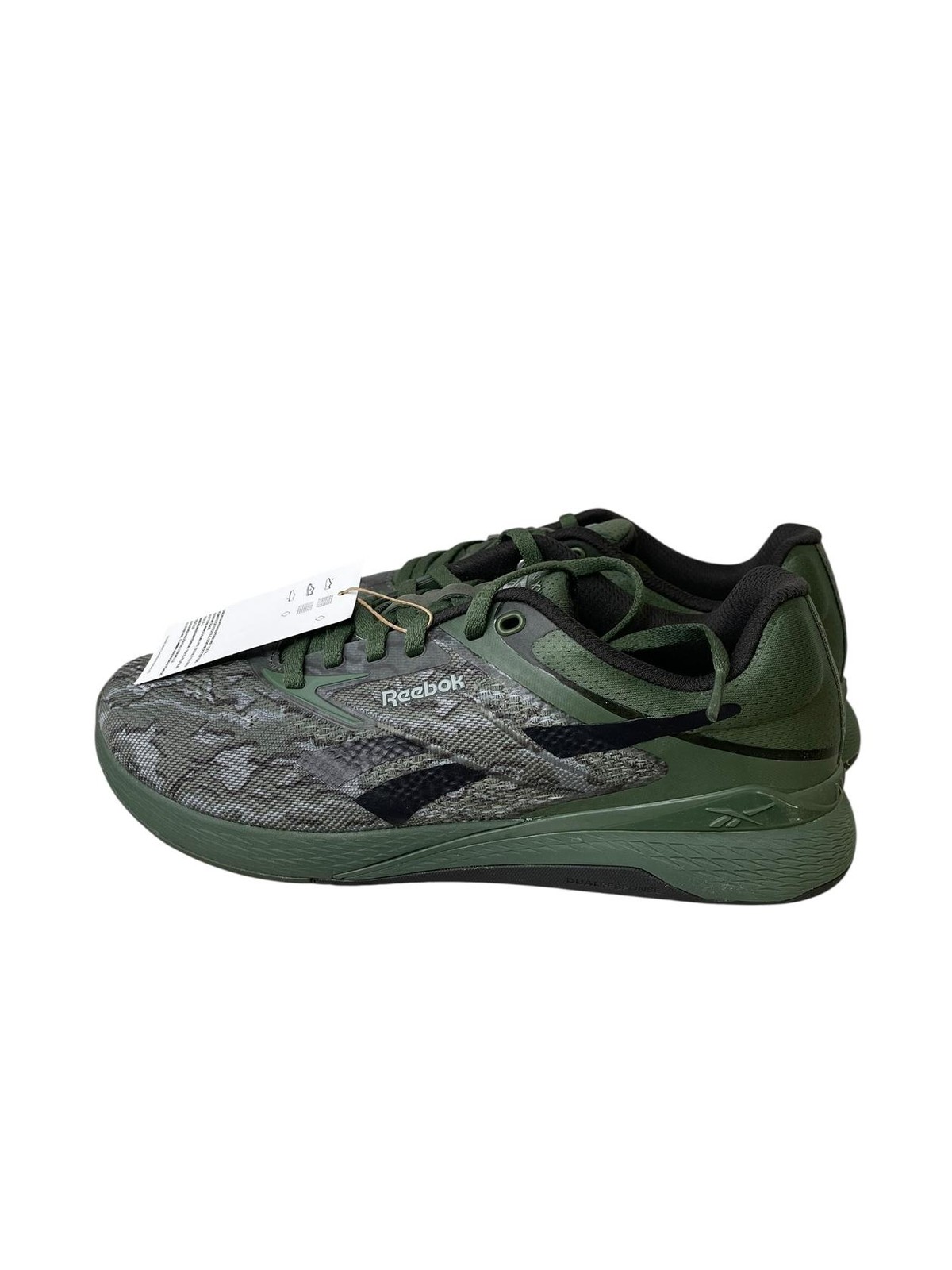 Reebok Men Sneaker Running Casual Nano X5 100229391 Green Black Grey Size 6.5 M