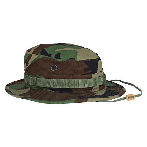 Govt Issue US Military Woodland Jungle Boonie Covers – Hot Weather – Made in USA