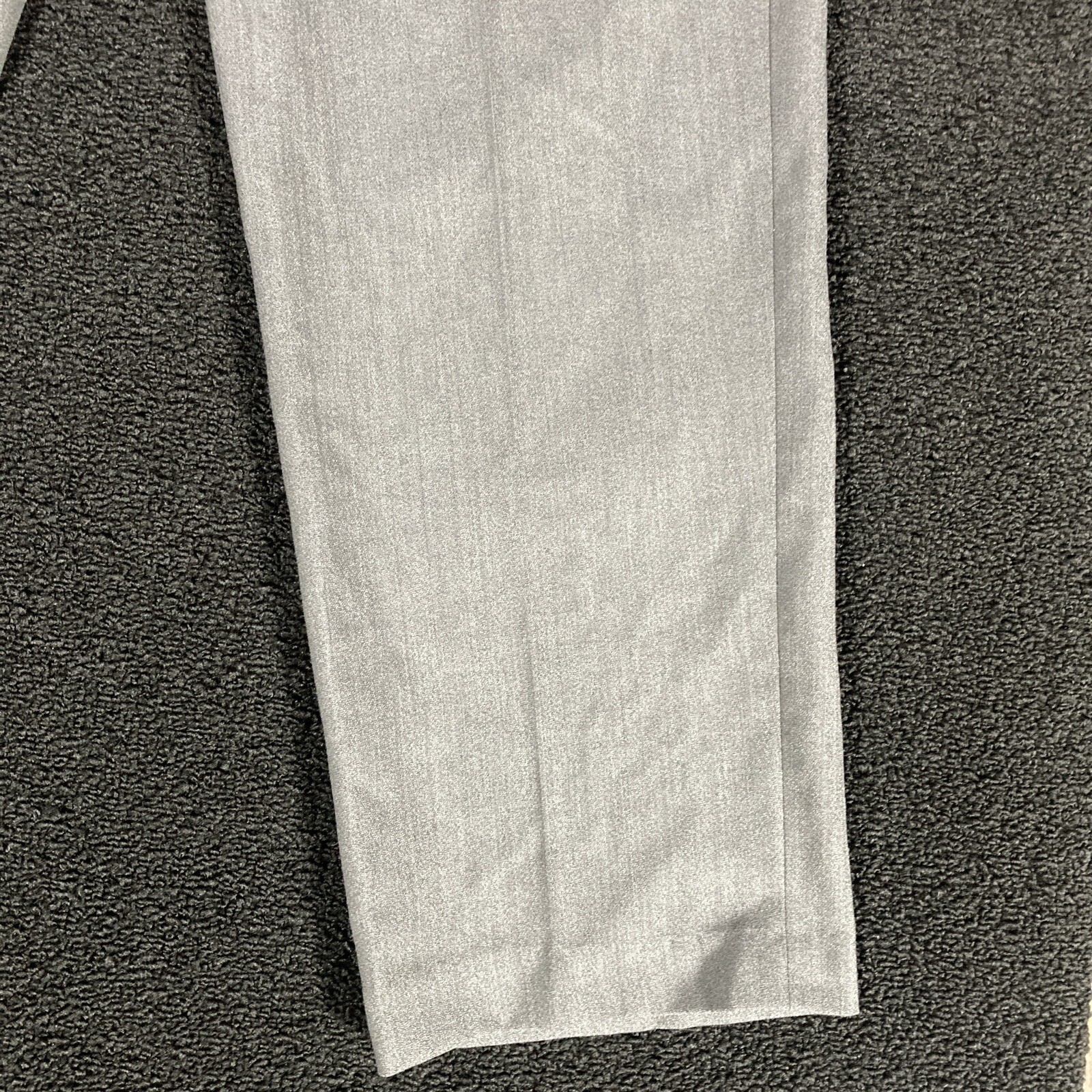 Kenneth Cole Reaction WPL 386 Mens Gray Suit Pants Dress Pants 32 x 29