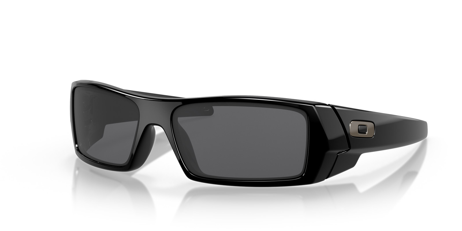 Oakley Gascan Polished Black/Grey 60 mm Men’s Sunglasses OO9014 03-471