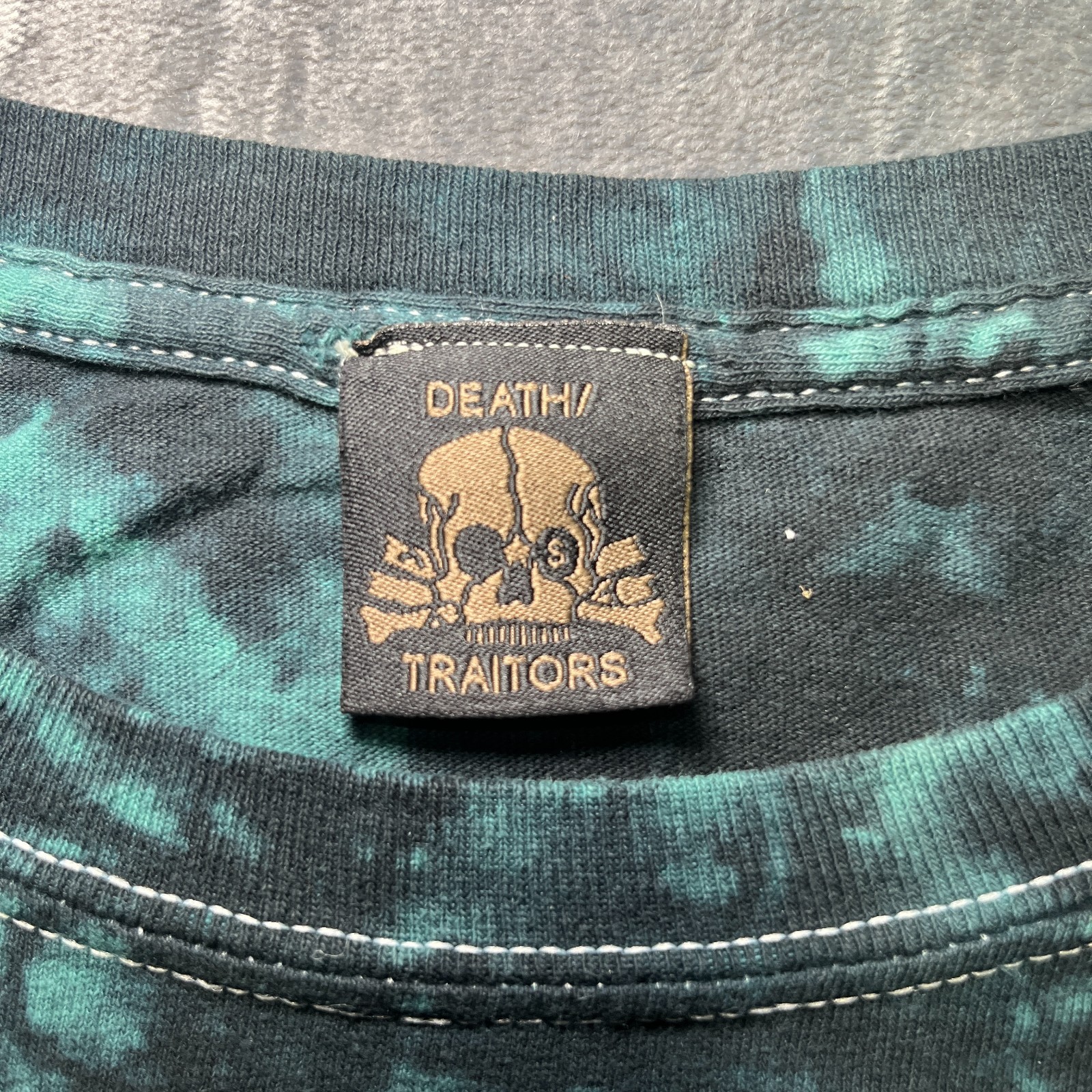 RARE Death Traitors x Alexander Heir T Shirt Men’s 2XL Tie Dye Anti Warhead