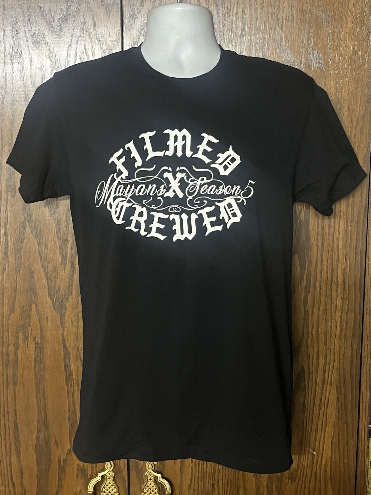Mayans MC Film Crew Medium T-Shirt SOA Sons of Anarchy Season 5 Filmed Crewed