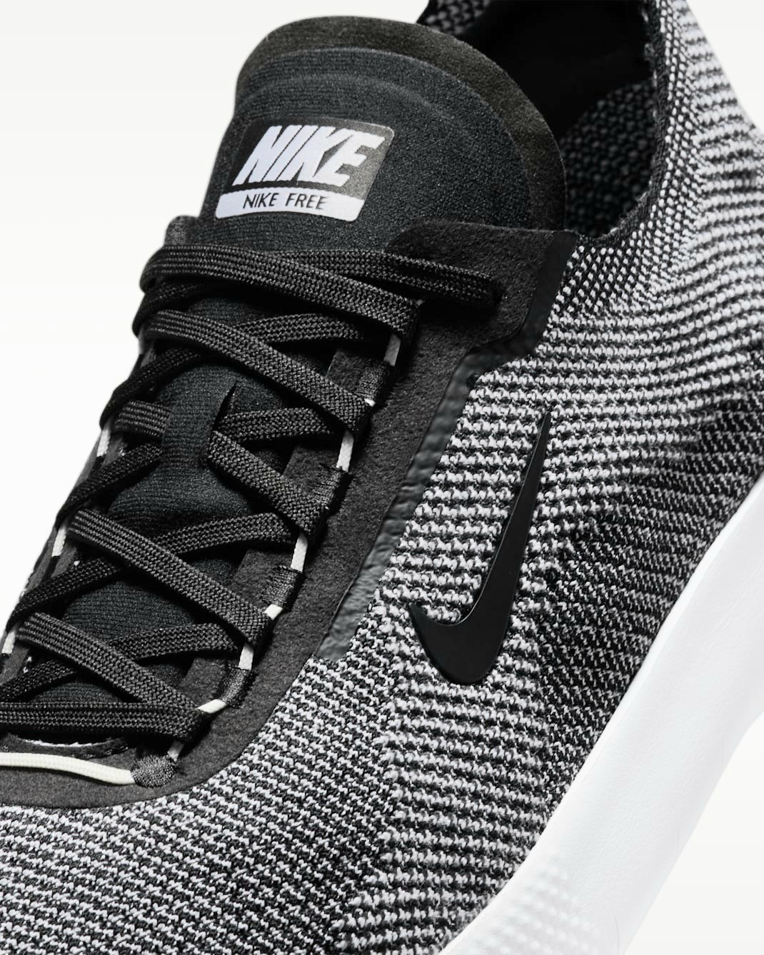 Multisize Men’s Nike Free 2025 Black White Flyknit HF1078-004 Running Shoes