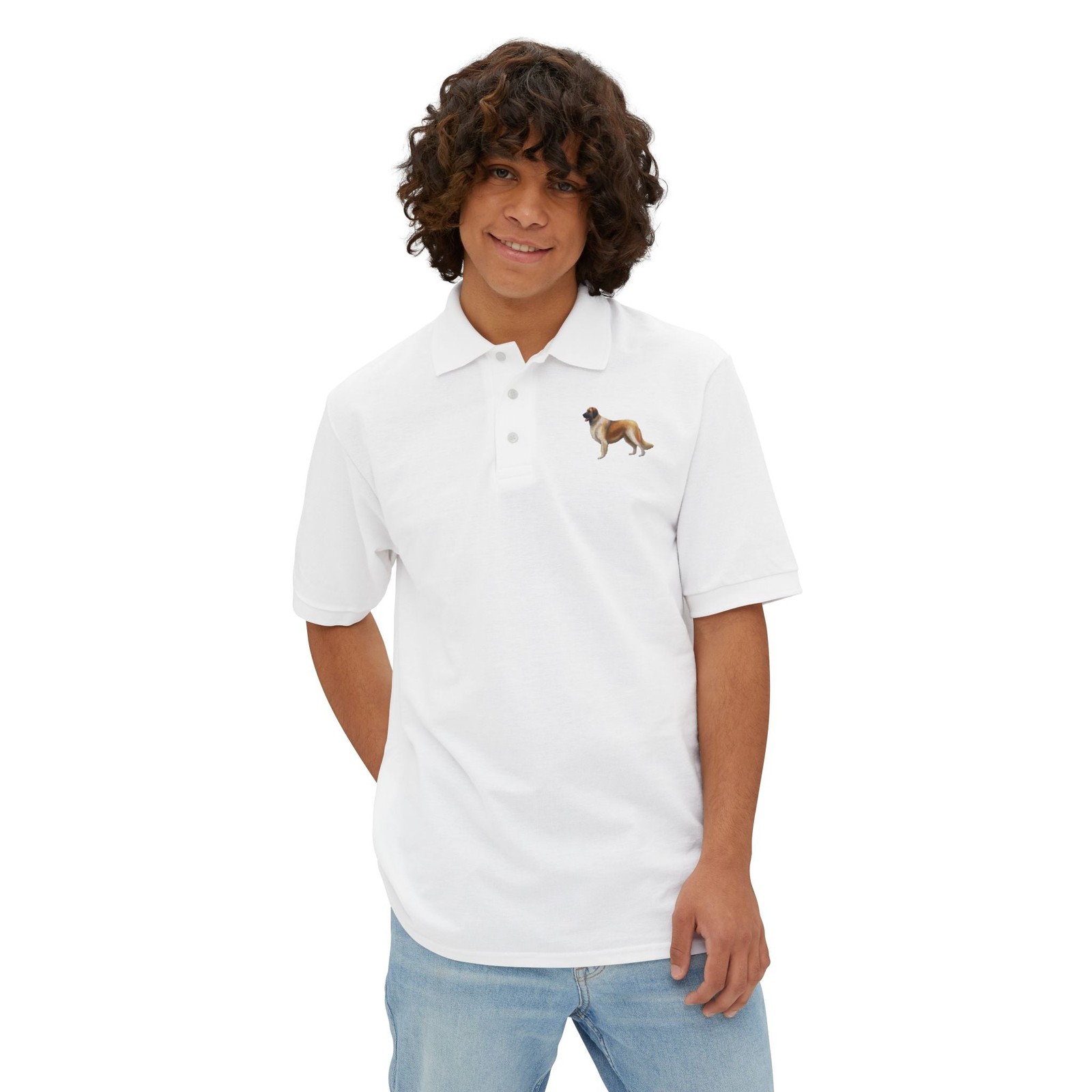 Anatolian Shepherd #1 – Men’s Piqué Polo Shirt