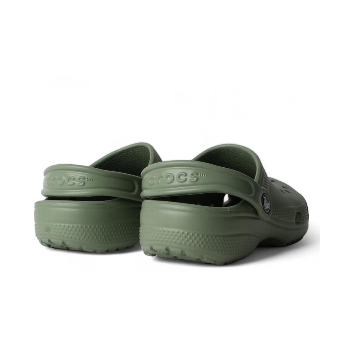 Crocs Kids’ Classic Clogs – Moss