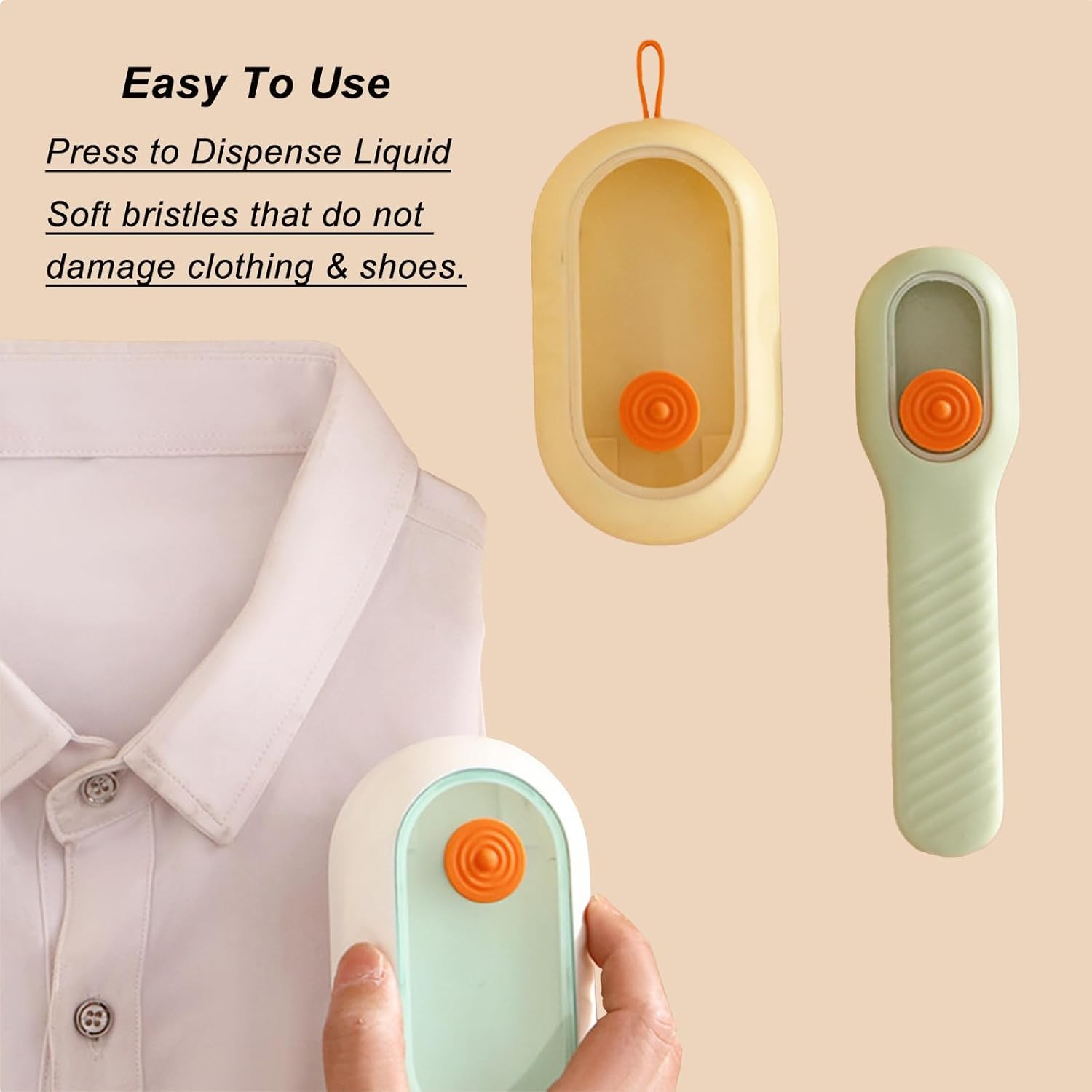 Multifunction Soft Bristled Liquid Brush For Shoe & Clothes Cleaning Brush Lot