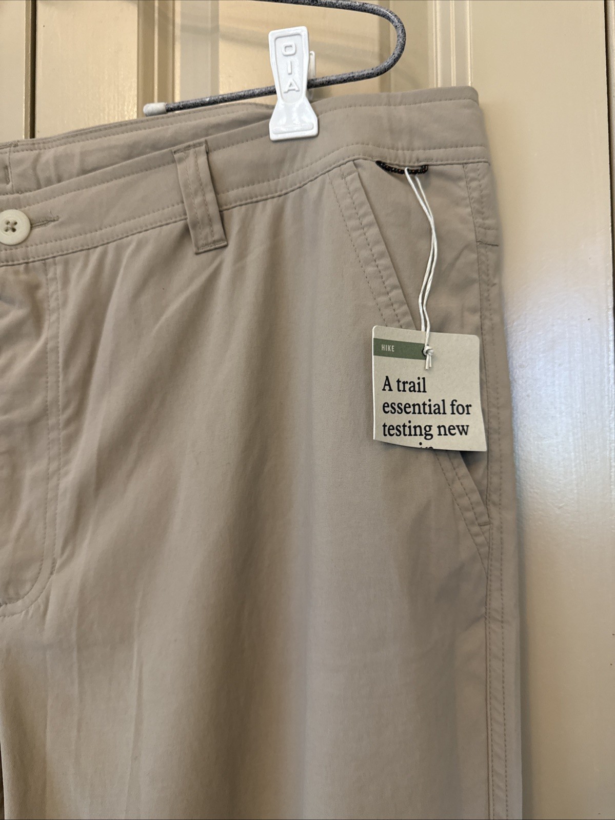 REI Coop Trailmade Hiking Pants 40 X 32 Tan Outdoor Cargo Nylon Stretch NWT