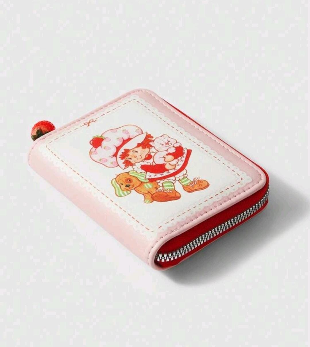 Strawberry Shortcake Wallet Zipper Cute Fashionable Cartoon Girl Gift New