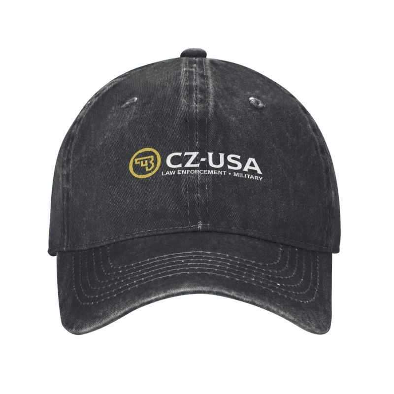 CZ USA Guns Logo Printed baseball cap outdoor sports leisure adjustable sun hats