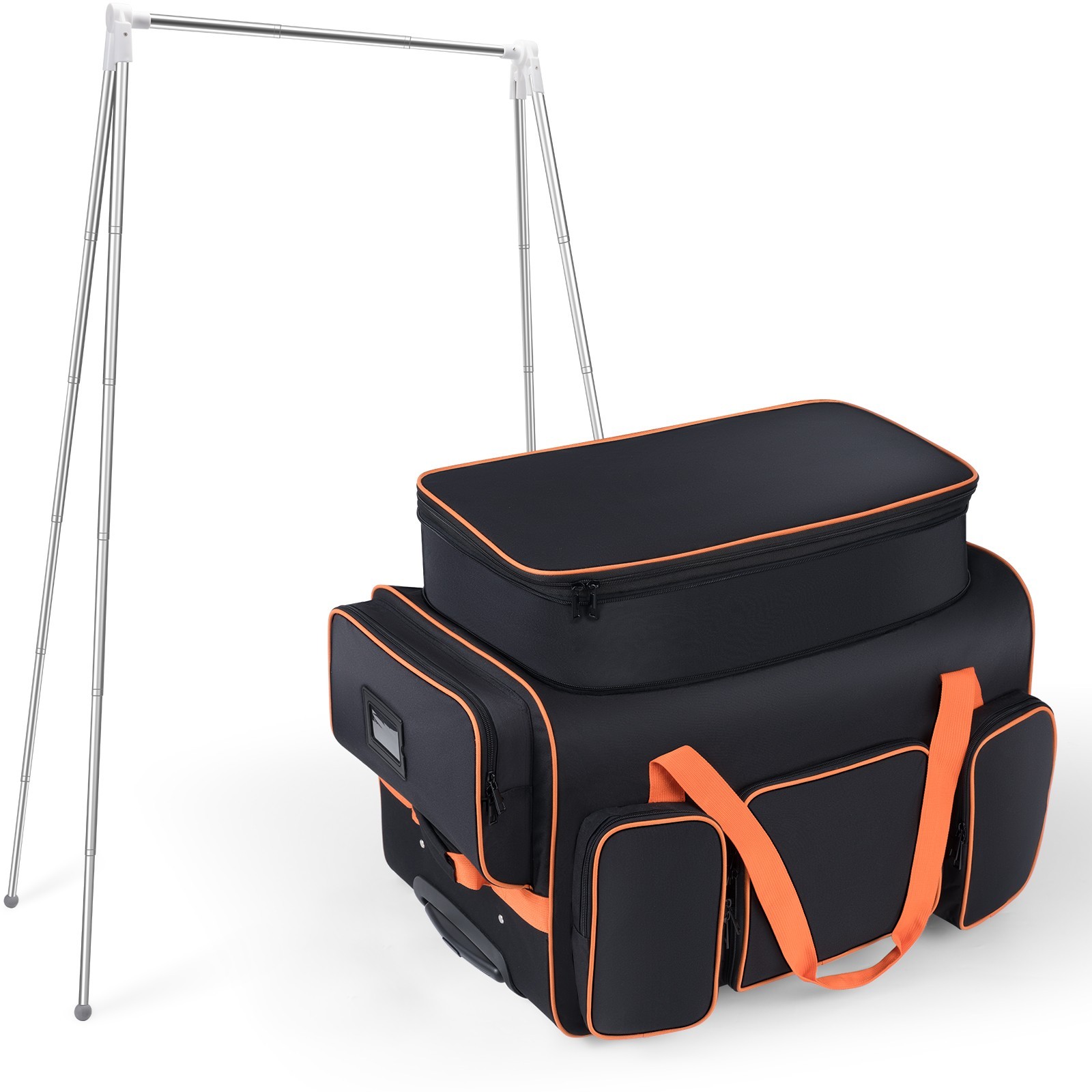 23″ Dance Bag with Garment Dance Costumes Rolling Garment Bags For Travel