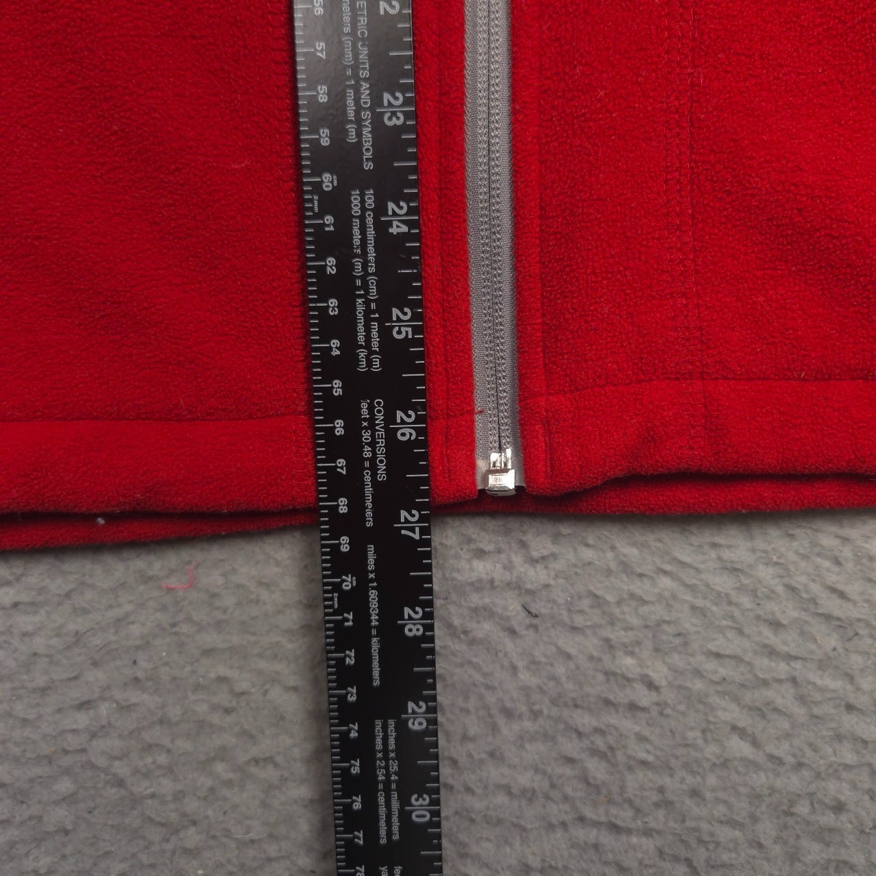 Columbia Fast Trek II Fleece Jacket Men Small Red Full Zip Interchange Hiking