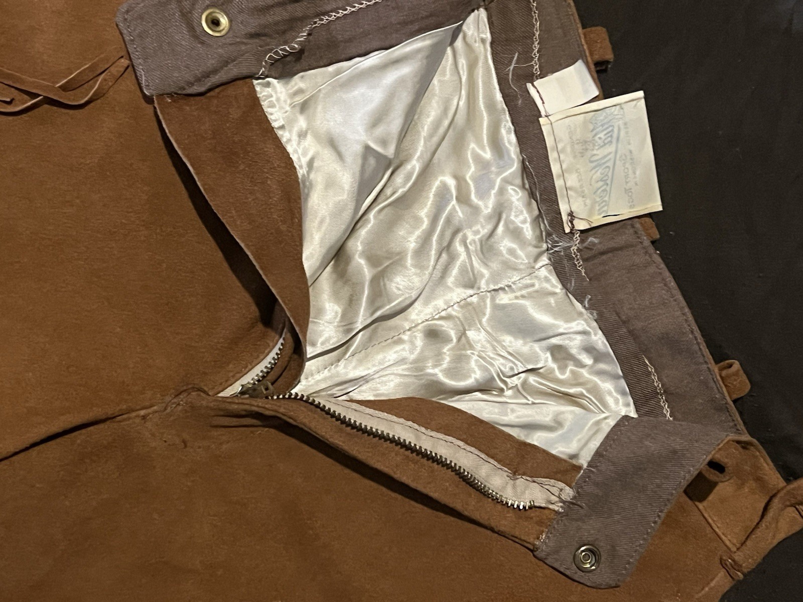 Mid Western Sport Togs Men’s Genuine Deerskin Leather Pants size 31 (small)