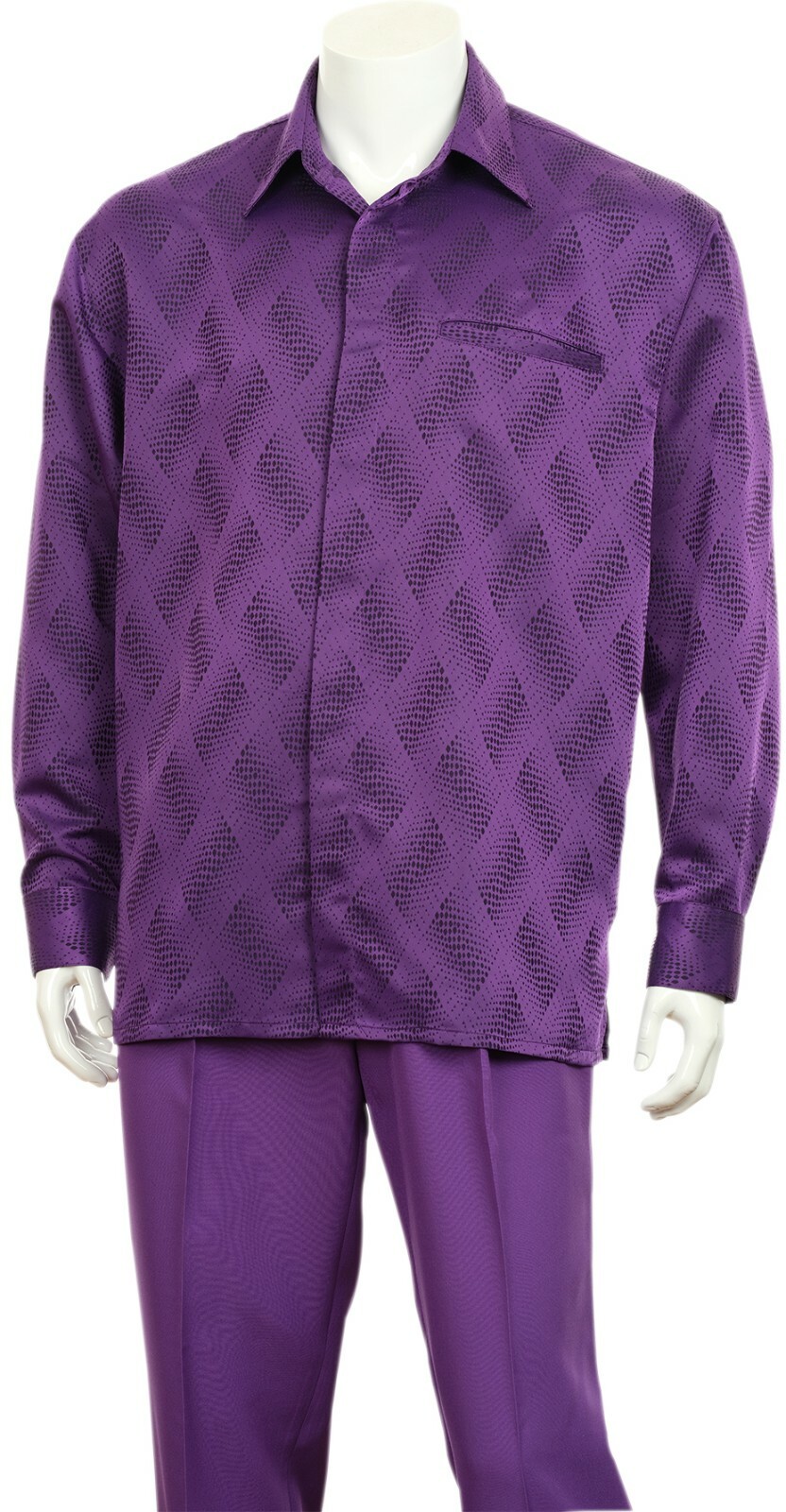 Men’s Two Piece walking suits Long sleevs Design By Fortino Landi M 2766