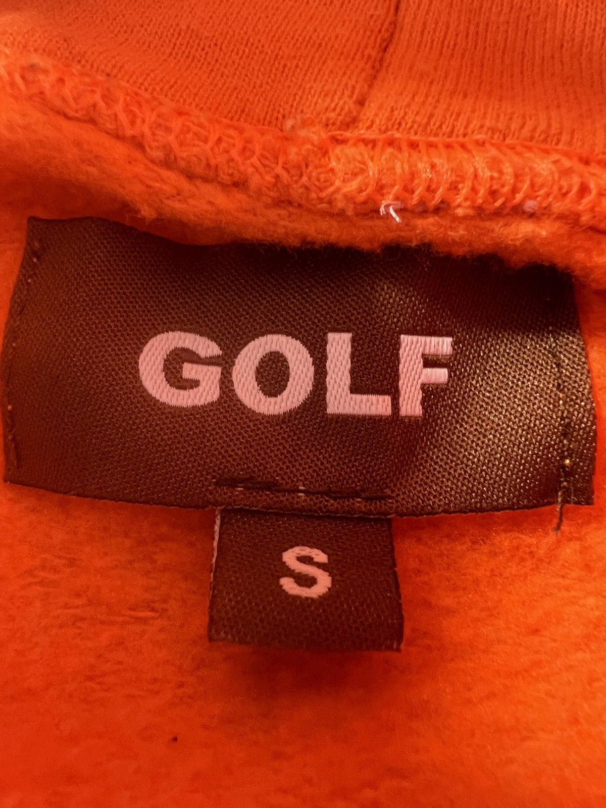 Golf Wang Save The Bees Hoodie Mens Small Orange Flower Boy OFWGKTA Sweatshirt