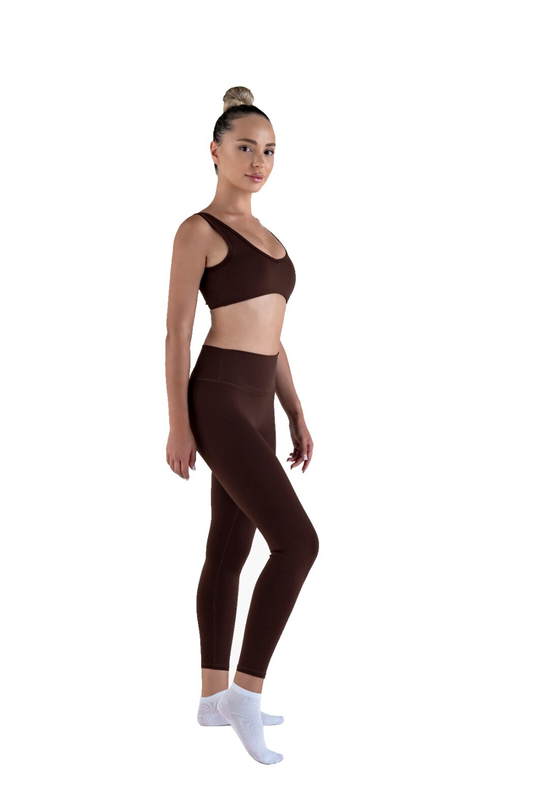 SET Tummy Control High Waist Leggings and Sports Bra, Activewear NEW