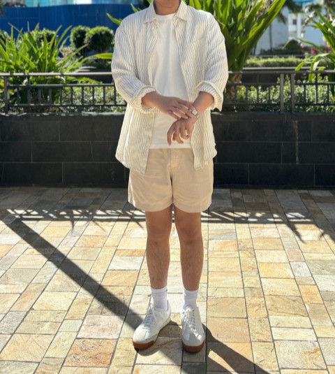 UNIQLO Linen Blend Easy Shorts | 5″ Lightweight Vacation Cool material