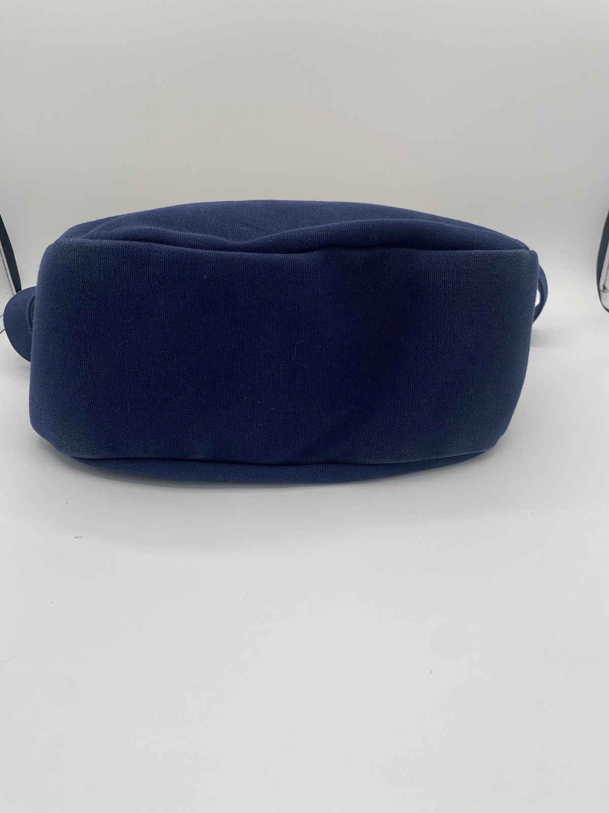 Croft and Barrow navy and cream canvas shoulder bag