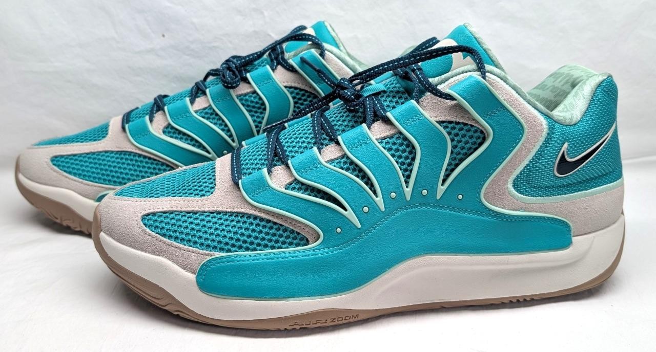 Men’s Nike Kevin Durant KD 18 – Wanda / Midnight Turquoise – Size 15 – New