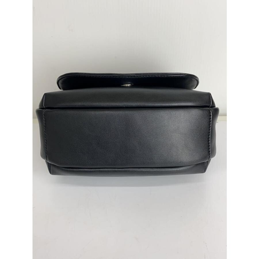 DIESEL P6727 Leather Black Shoulder Bag Mens Zip Top Handle