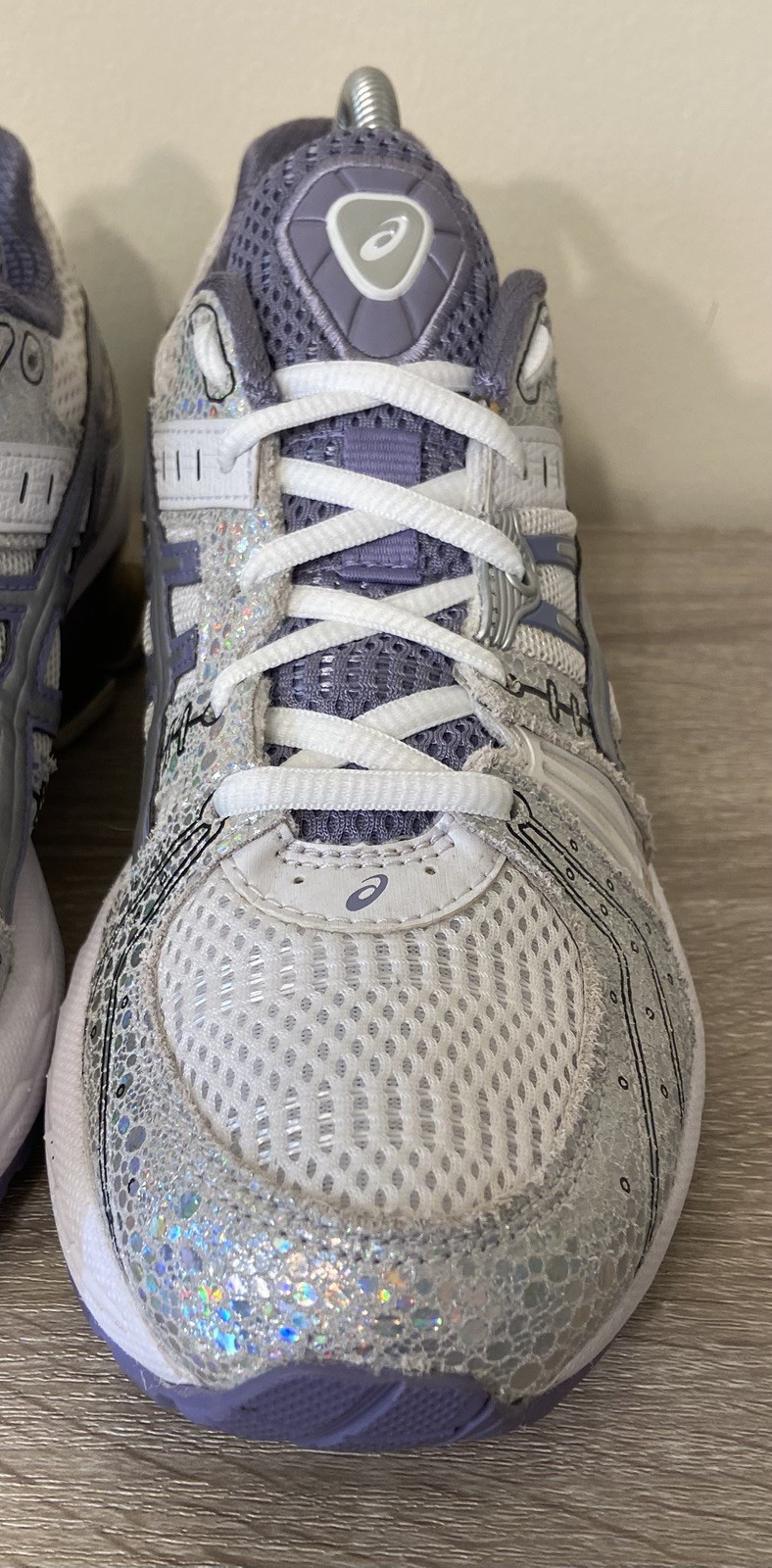 ASICS GEL KINSEI OG [1022A111-100] WHITE SILVER WOMEN’S RUNNING SHOES Size 8.5