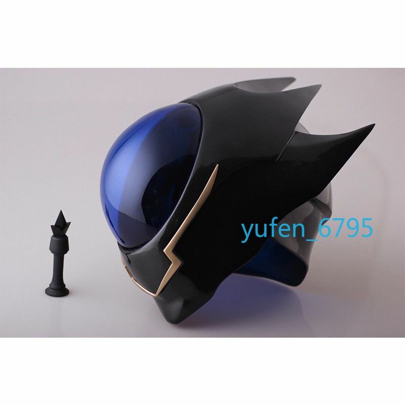 Assembly Reinforcement Mask Hot Code Geass Lelouch Zero Helmet Props FRP Cosplay
