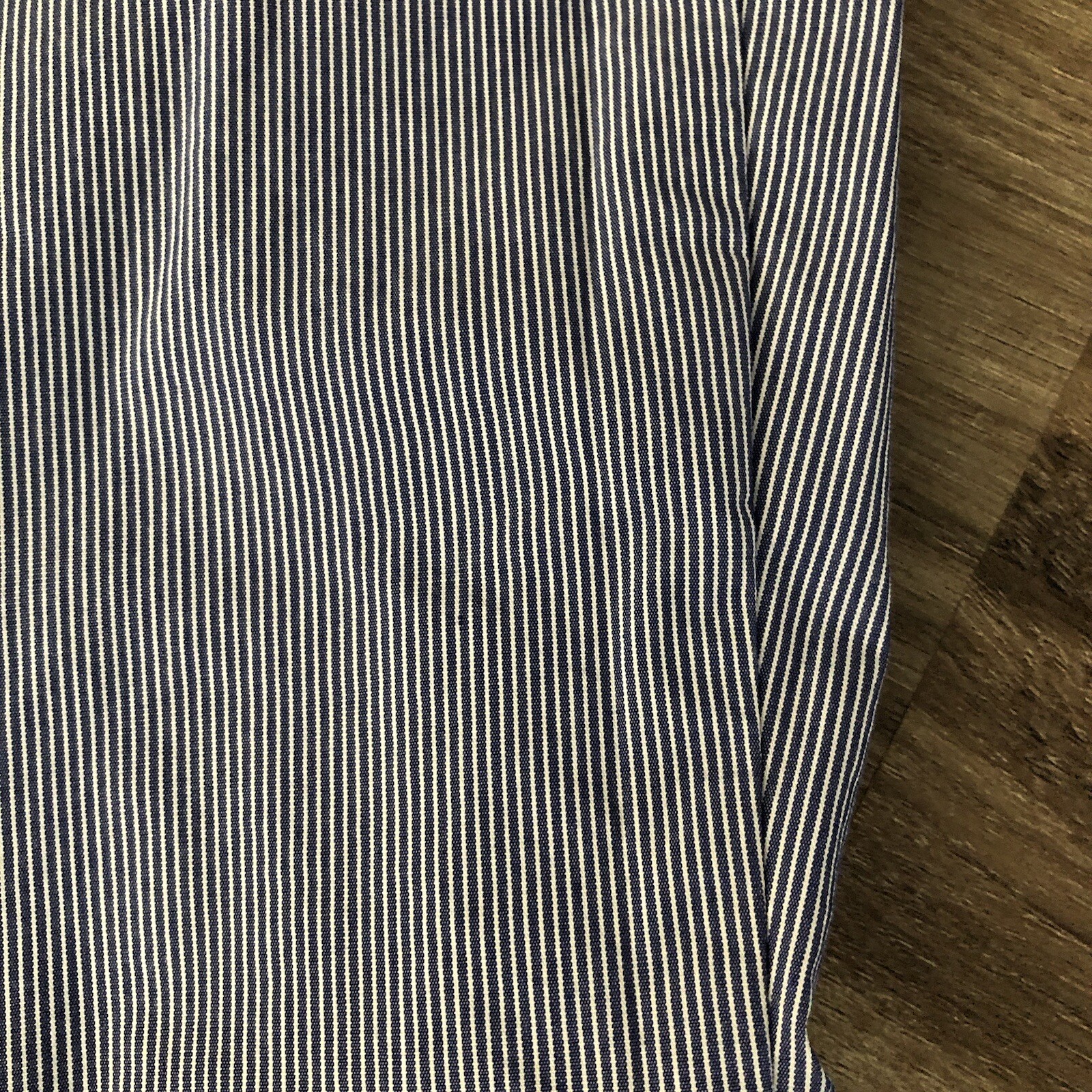 Worthing Women’s Pin Stripe Button down size 2X Blue Work Wear