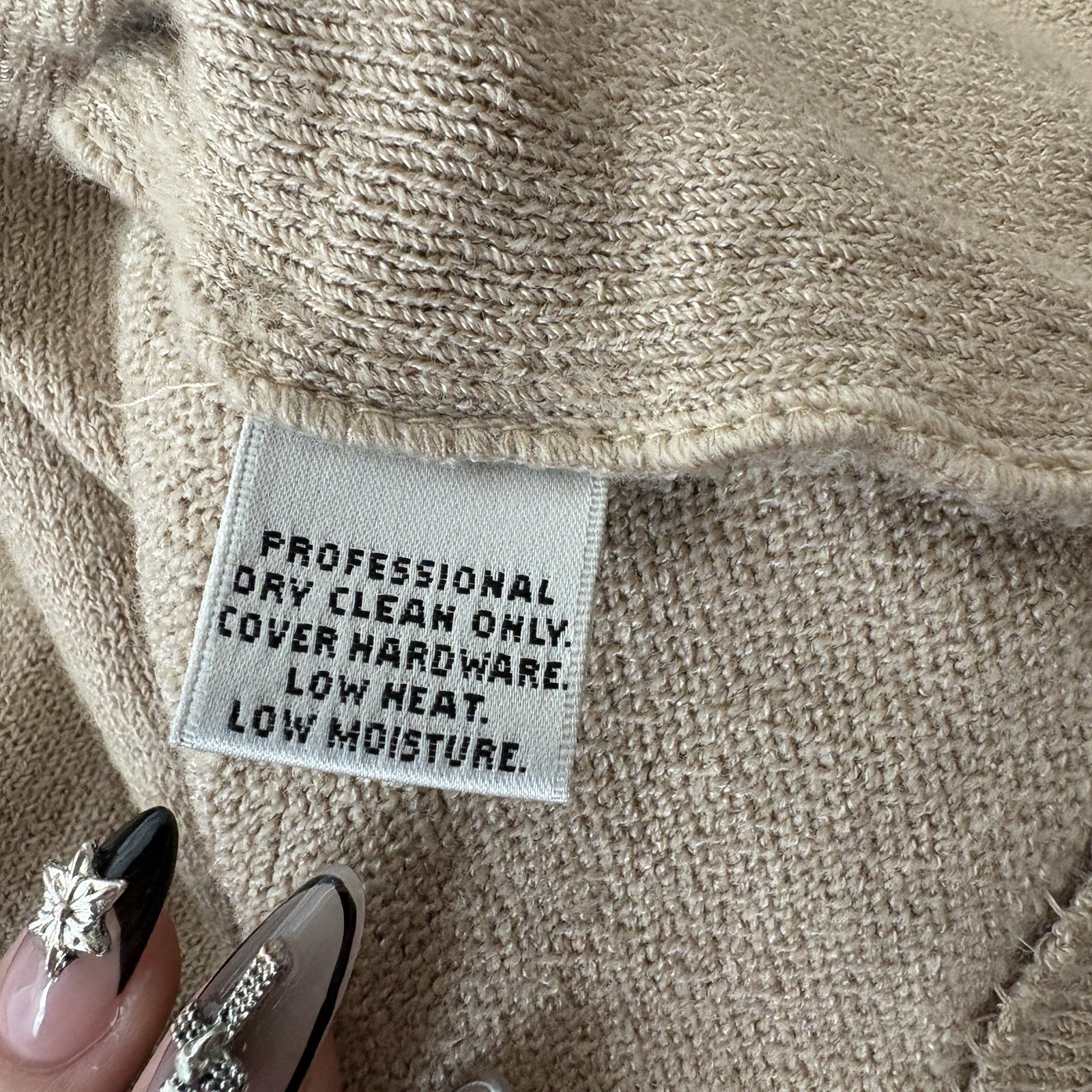 St. John Collection Jacket Womens Size Small Beige Santana Knit Gold Button