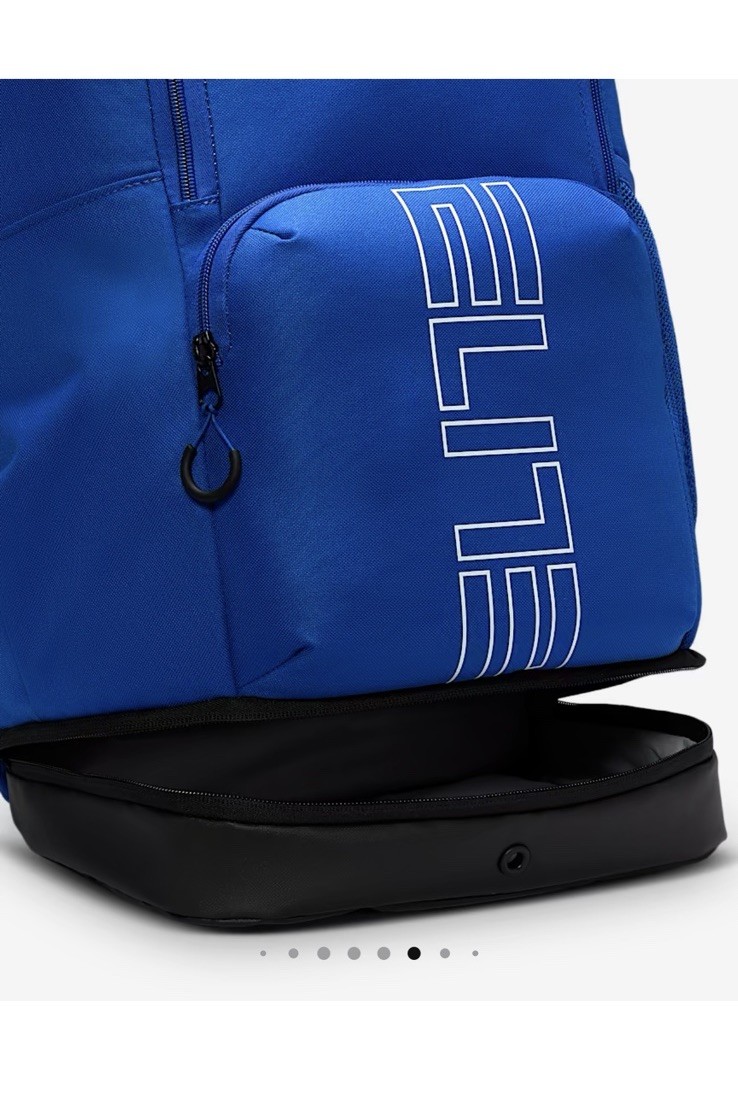 Nike Varsity Elite Unisex Backpacks (32L) Game Royal/Black Free Shipping NWT