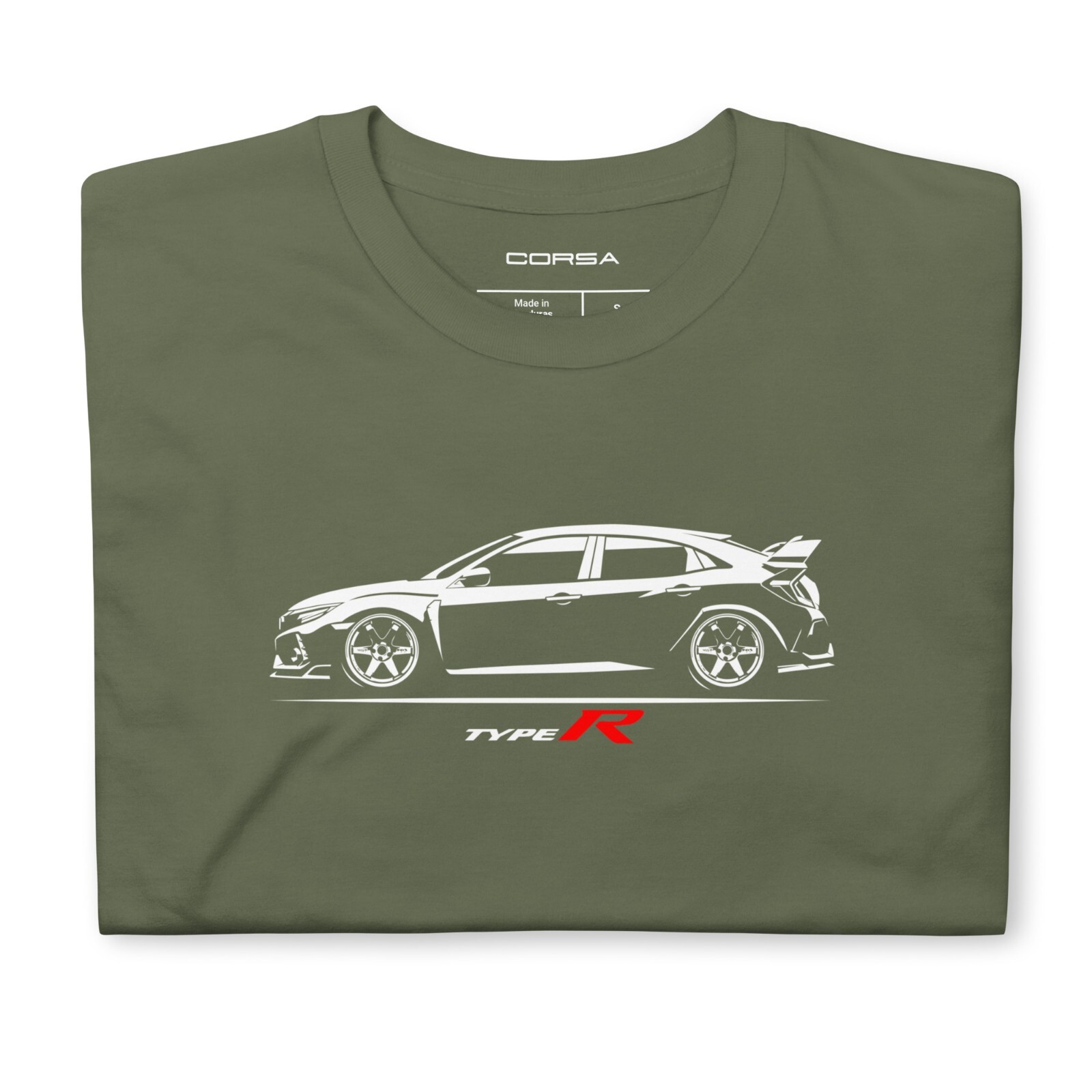 Honda Civic Type R FK8 TE37 JDM Men’s T-Shirt