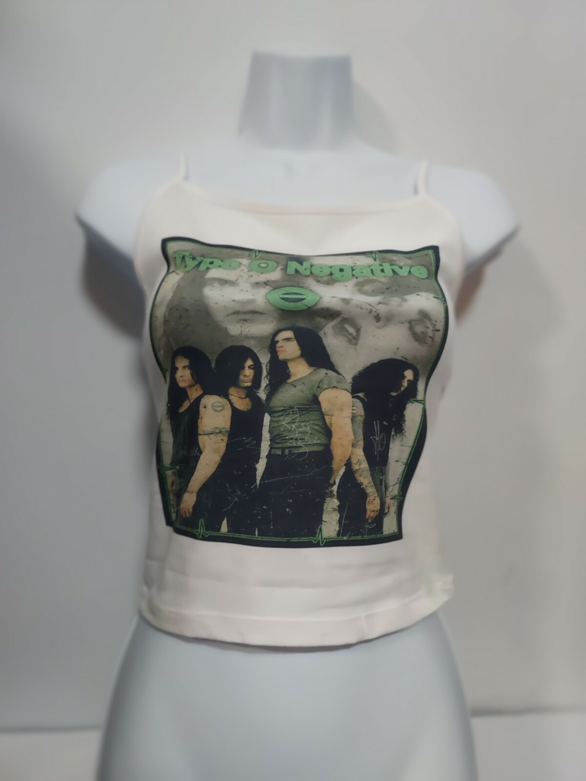 Type o negative crop top peter steele type o negative tank top size xs to 2xl