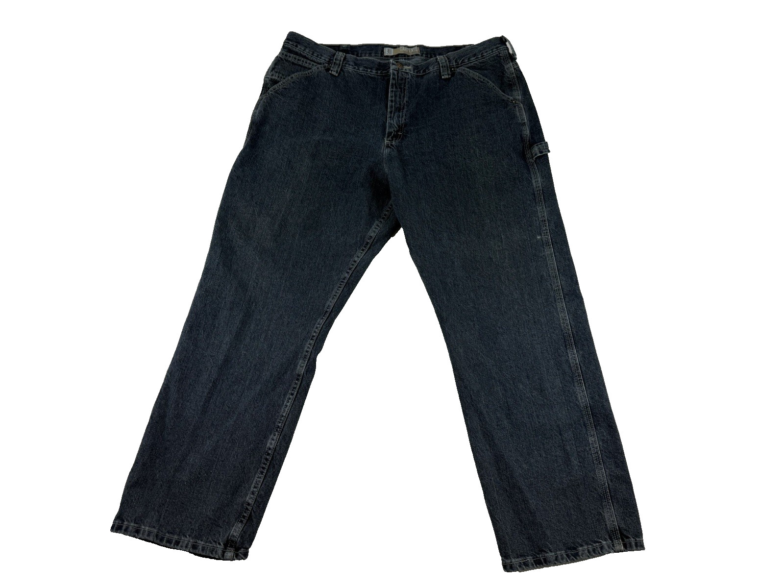 Lee Carpenter Jeans Men’s 42X30 Blue Relaxed Fit Utility Work Denim 100% Cotton