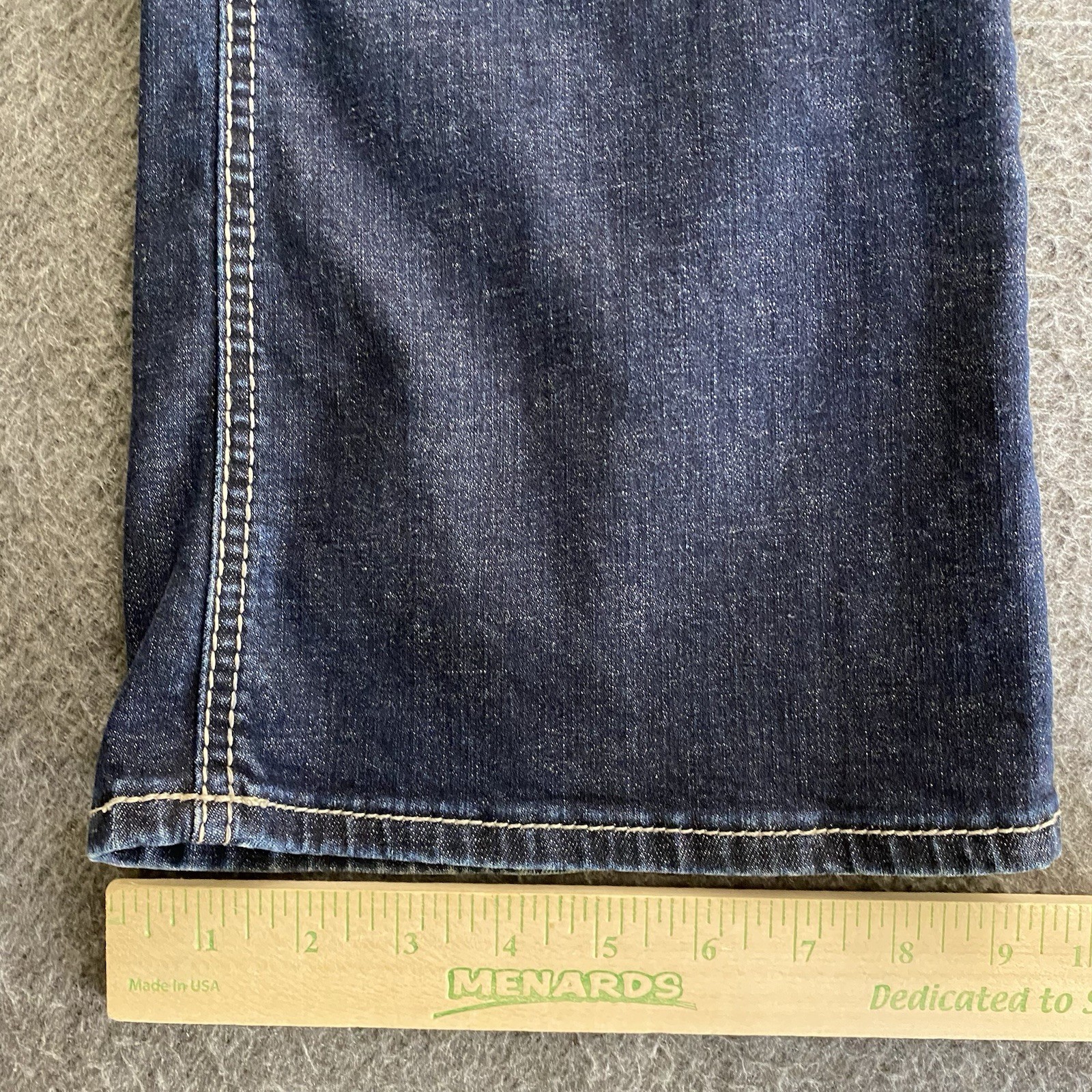 Silver Jeans Women’s Size 18 38×31 Dark Blue Suki Slim Boot Stretch Denim