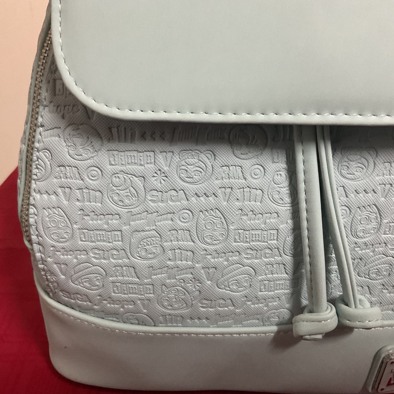 LOUNGEFLY DISNEY PIXAR TOY STORY TINYTAN EMBOSSED CHARACTERS BACKPACK NWT!!
